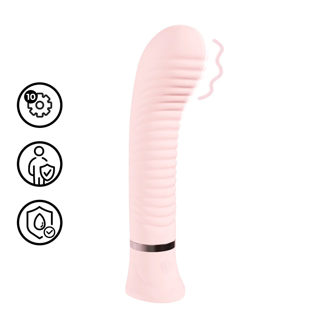 G Punkt Vibrator – 10 Einstellungen und wasserfest – Loveline Paris Collection Rosa Loveline by Shots – Bild 6