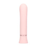 Rabbit Vibrator – gerippter G Punkt Vibrator mit 10 Funktionen – Loveline Rosa Loveline by Shots – Bild 4