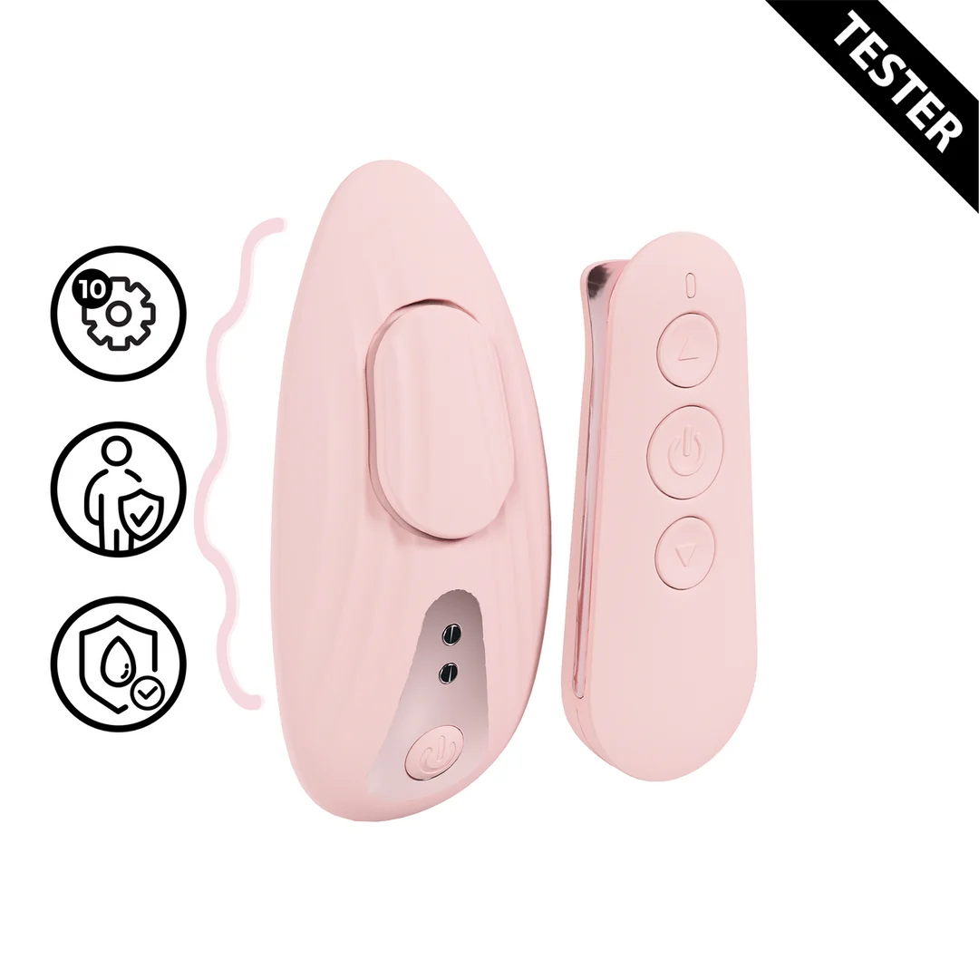 LOVU054PNKTEST Ferngesteuerter Bullet Vibrator mit 10 Funktionen – Tester Loveline by Shots – Bild 1