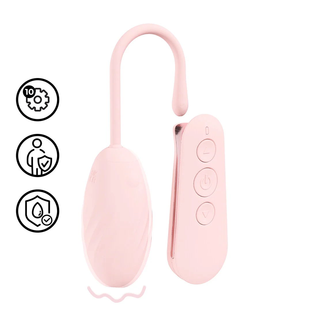 Vibrierendes Ei – 10 Stufen – Loveline by Shots in Rosa – Bild 7