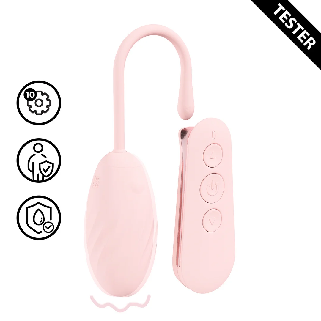 Vibrierendes Ei – 10 Stufen – Loveline by Shots in Rosa – Bild 1