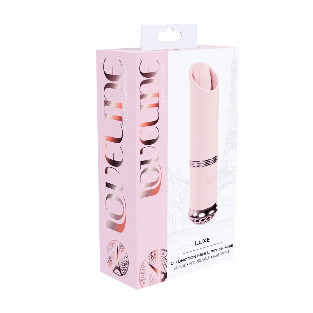 Mini Vibrator – 10 Stufen und gezielte Stimulation – Loveline by Shots Rosa Loveline by Shots – Bild 2