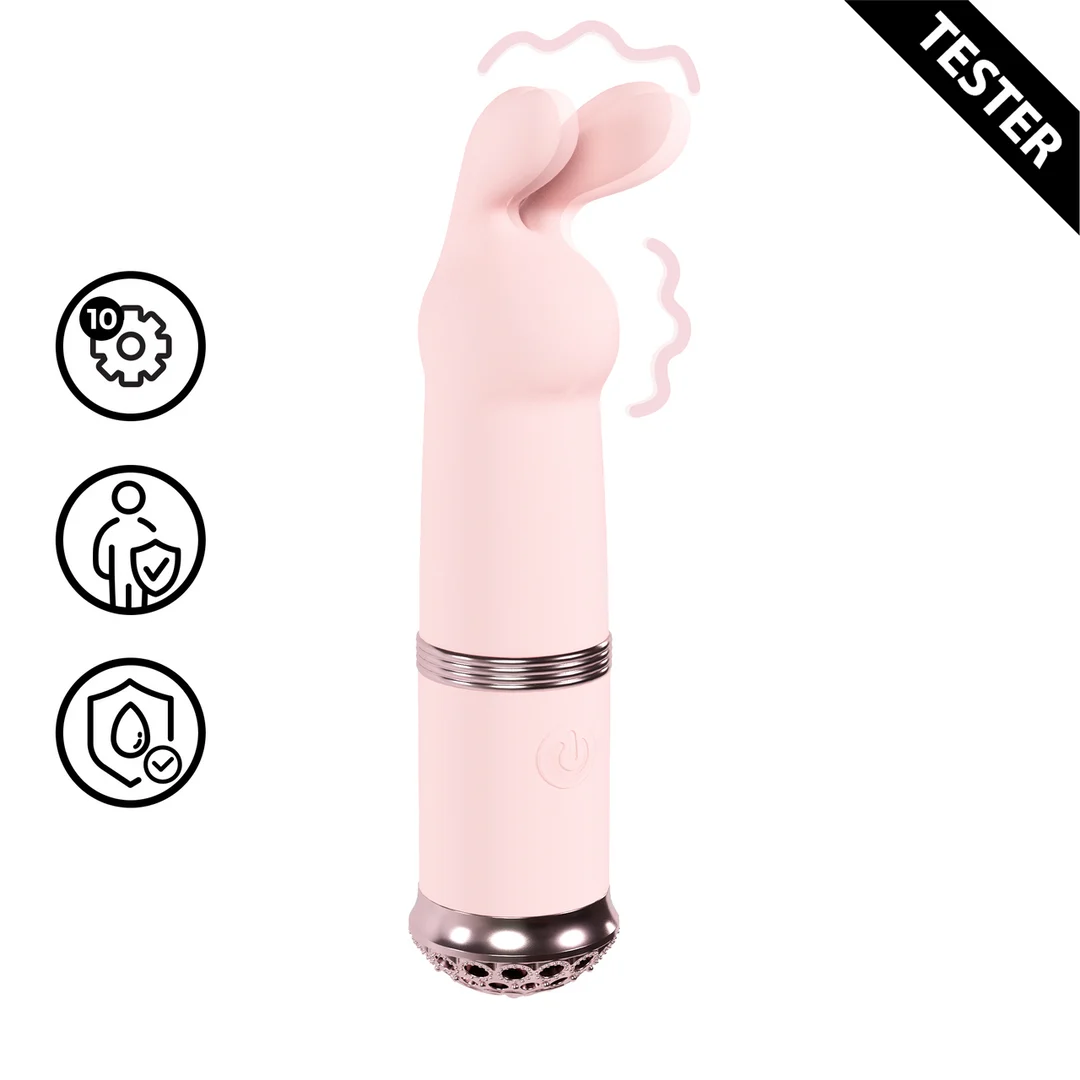 LOVU058PNKTEST Duo Vibrator mit 10 Funktionen – Tester Loveline by Shots – Bild 1