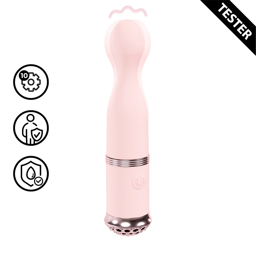 LOVU059PNKTEST Vibrator mit 10 Stufen – Finesse Loveline by Shots – Bild 1