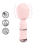 Wand Vibrator, 10 Stufen, Loveline Velour Rosa (Tester), Loveline by Shots – Bild 6