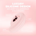 Vibrator – 10 Modi – Loveline Perles Rosa Loveline by Shots – Bild 9