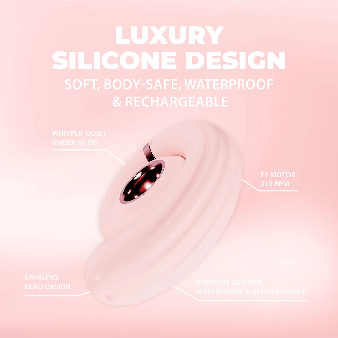 Vibrator – 10 Modi – Loveline Perles Rosa Loveline by Shots – Bild 9