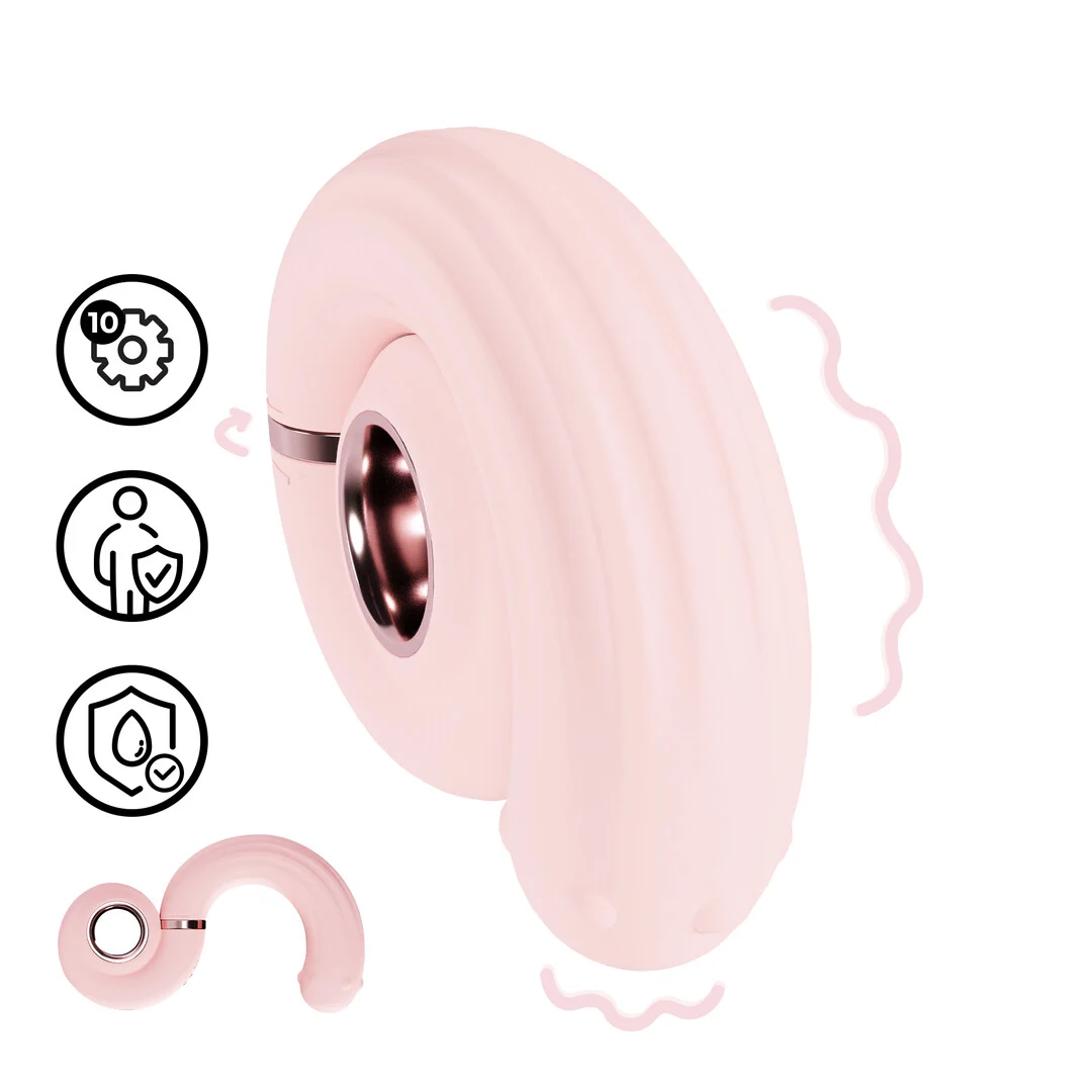 Vibrator – 10 Modi – Loveline Perles Rosa Loveline by Shots – Bild 10
