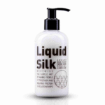 Wasserbasiertes Gleitgel, Premium Gleitgel mit einem Hauch Silikon, unparfümiert und geschmacksneutral, 250 ml, Liquid Silk