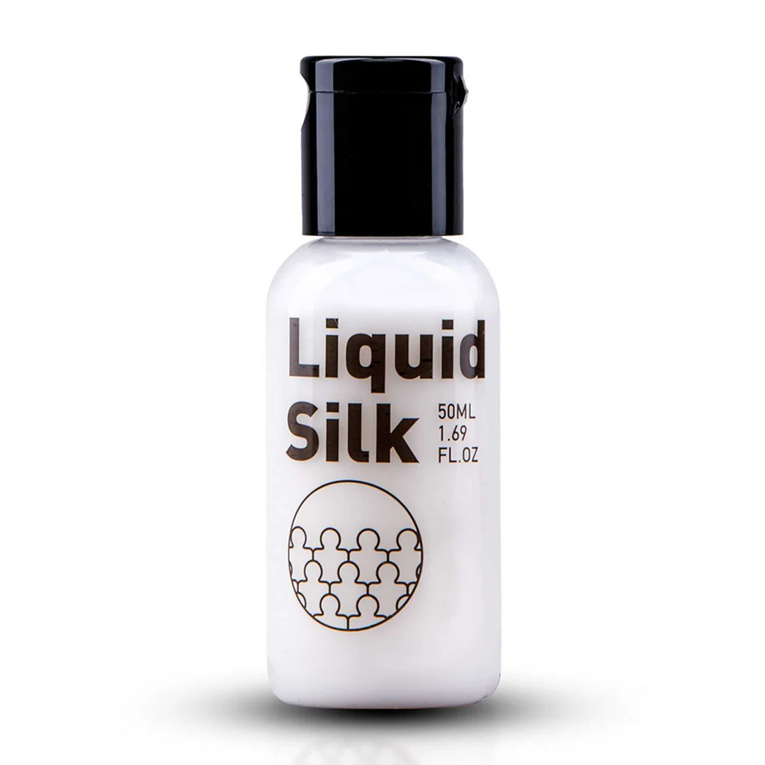 Wasserbasiertes Gleitgel, Premium Gleitgel mit einem Hauch Silikon, unparfümiert und geschmacksneutral, 250 ml, Liquid Silk – Bild 2