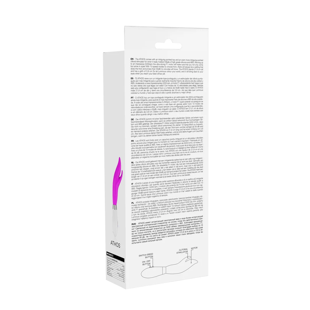 Luminous by Shots Athos Vibrator mit Klitorisstimulator – Bild 2