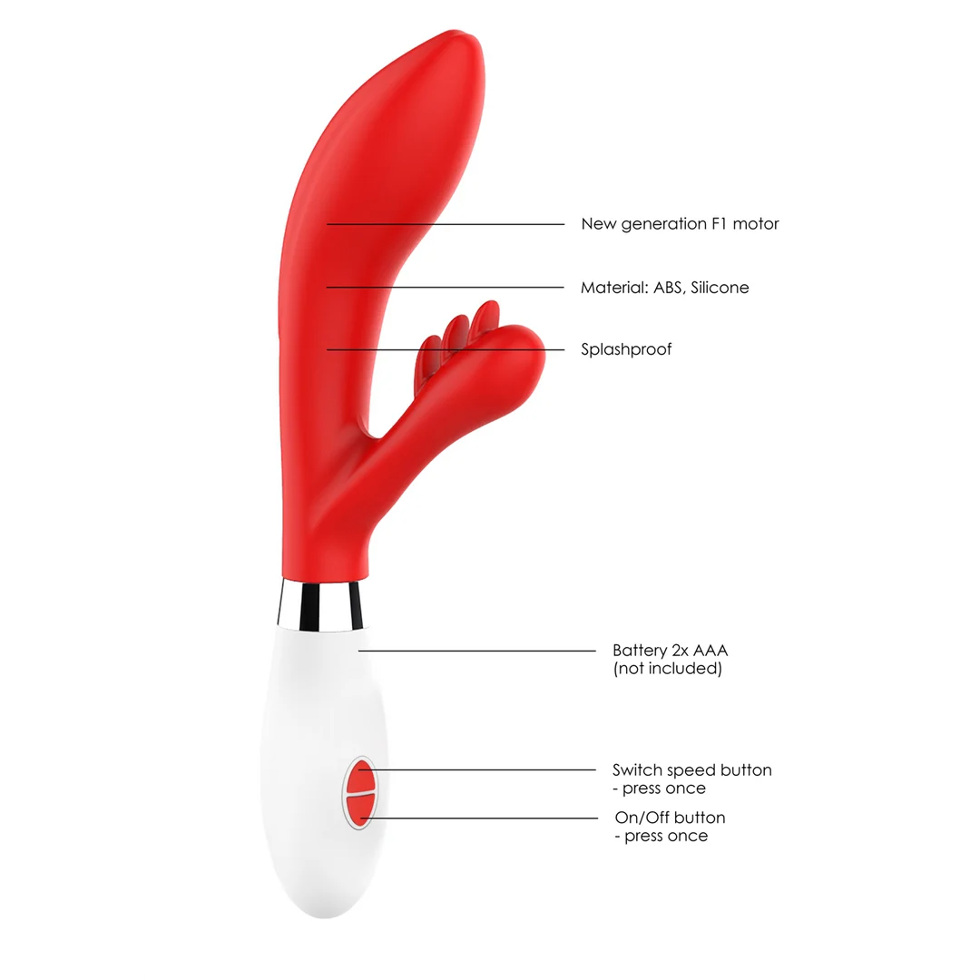 Rabbit Vibrator – 10 Modi – Luminous by Shots – Bild 5