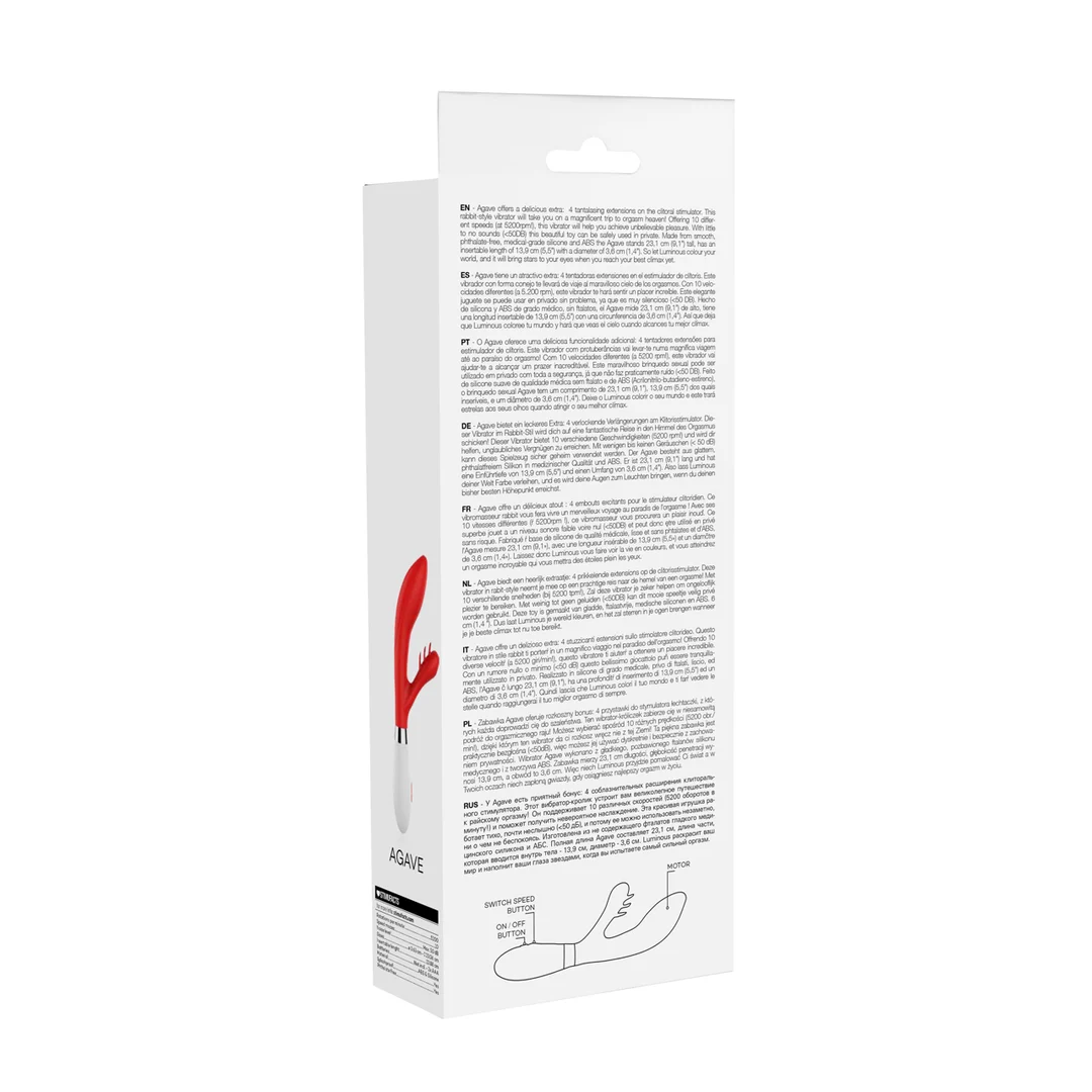 Rabbit Vibrator – 10 Modi – Luminous by Shots – Bild 2