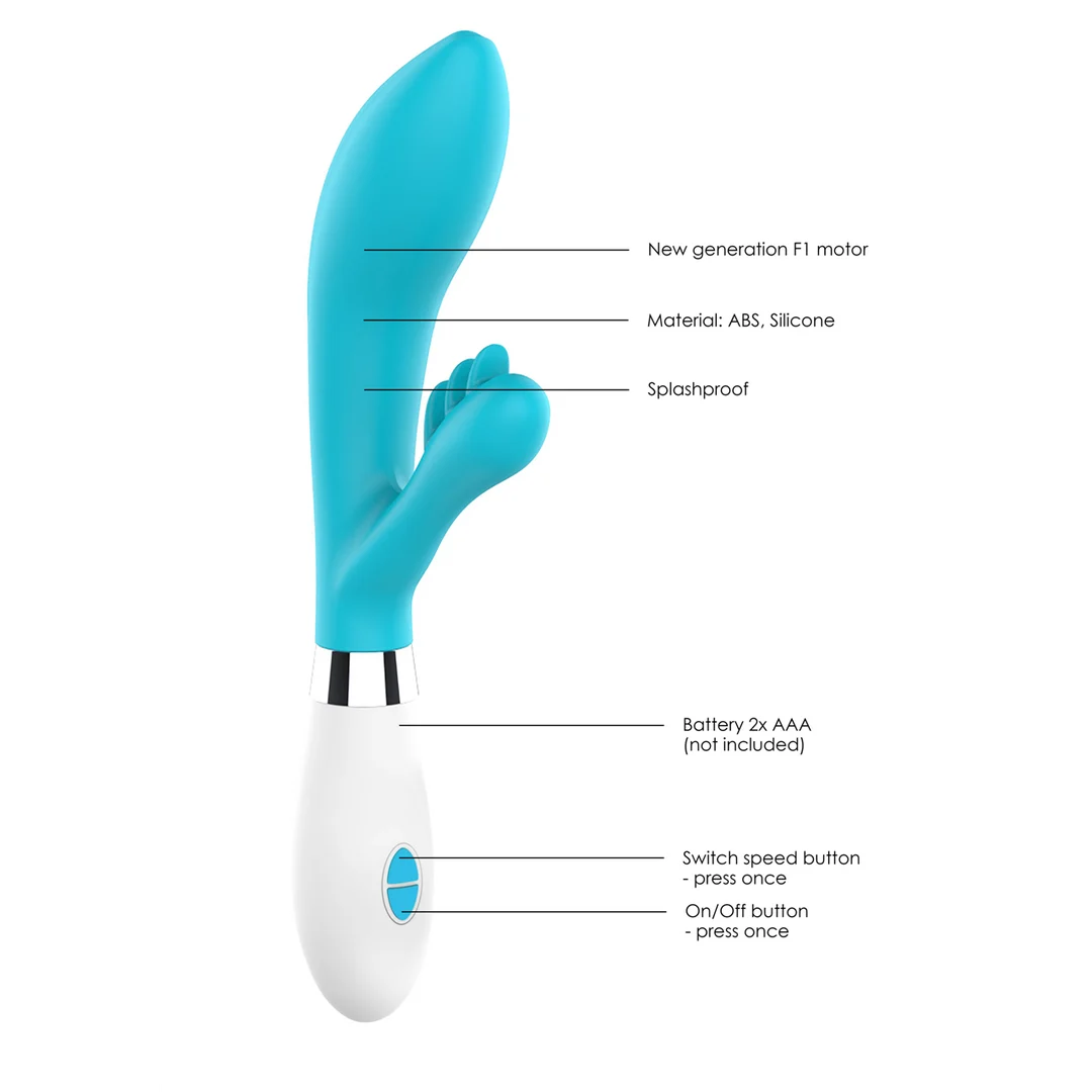 Rabbit Vibrator – 10 Modi – Luminous by Shots – Bild 11