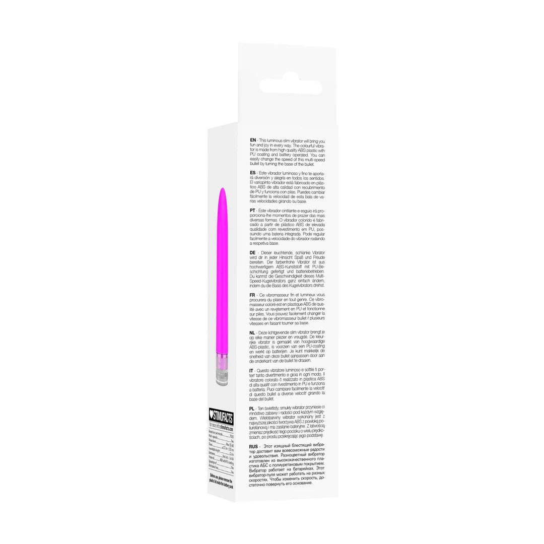 Leuchtender Bullet Vibrator mit 10 Stufen – Eleni (Luminous by Shots) – Bild 8