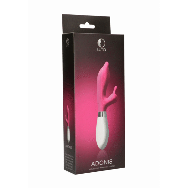 Luna Adonis Klitorisstimulator und Vibrator, rosa