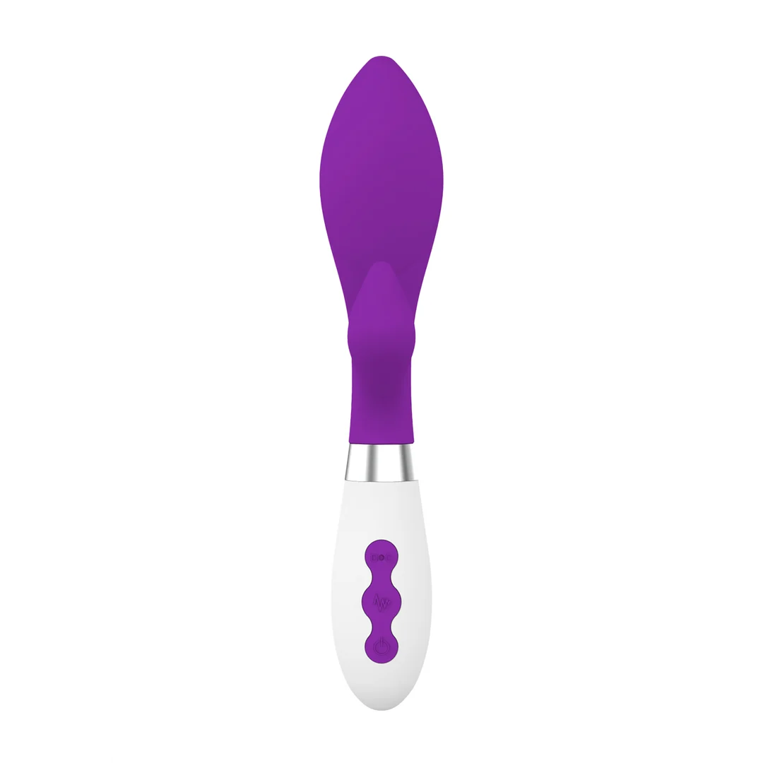 Rabbit Vibrator – 10 Stufen und gezielte Stimulation – Lila Luna by Shots – Bild 3