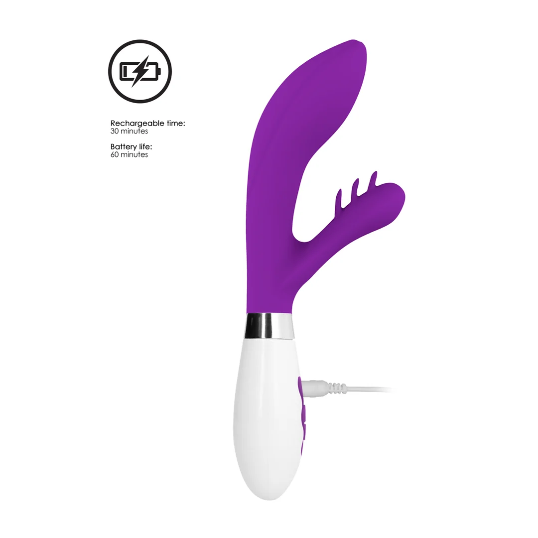 Rabbit Vibrator – mit 4 Aufsätzen – Luna by Shots Agave Luna by Shots – Bild 6