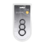 Levelz Silikon Cockring, 3er Set