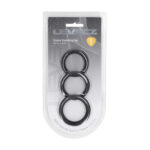 Levelz by Shots Silikon Cockring Set mit 3 Ringen