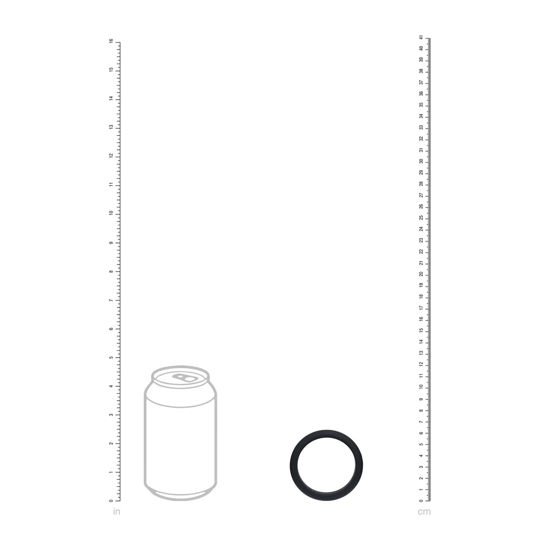 Levelz Wide O Silikon Penisring XL – Bild 4