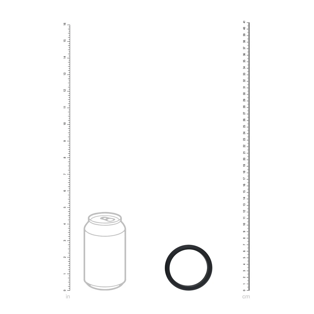 Levelz Wide O Silikon Penisring XXL – Bild 4