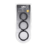 Levelz by Shots Wide O Silikon Cockring Set