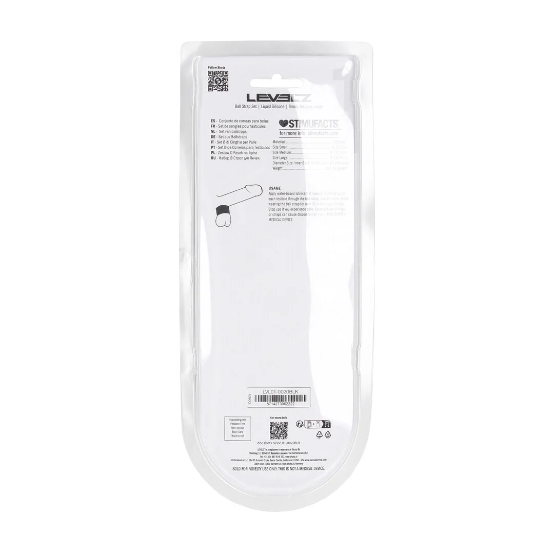 Levelz Ball Stretcher Set aus Silikon, 3 teilig – Bild 2