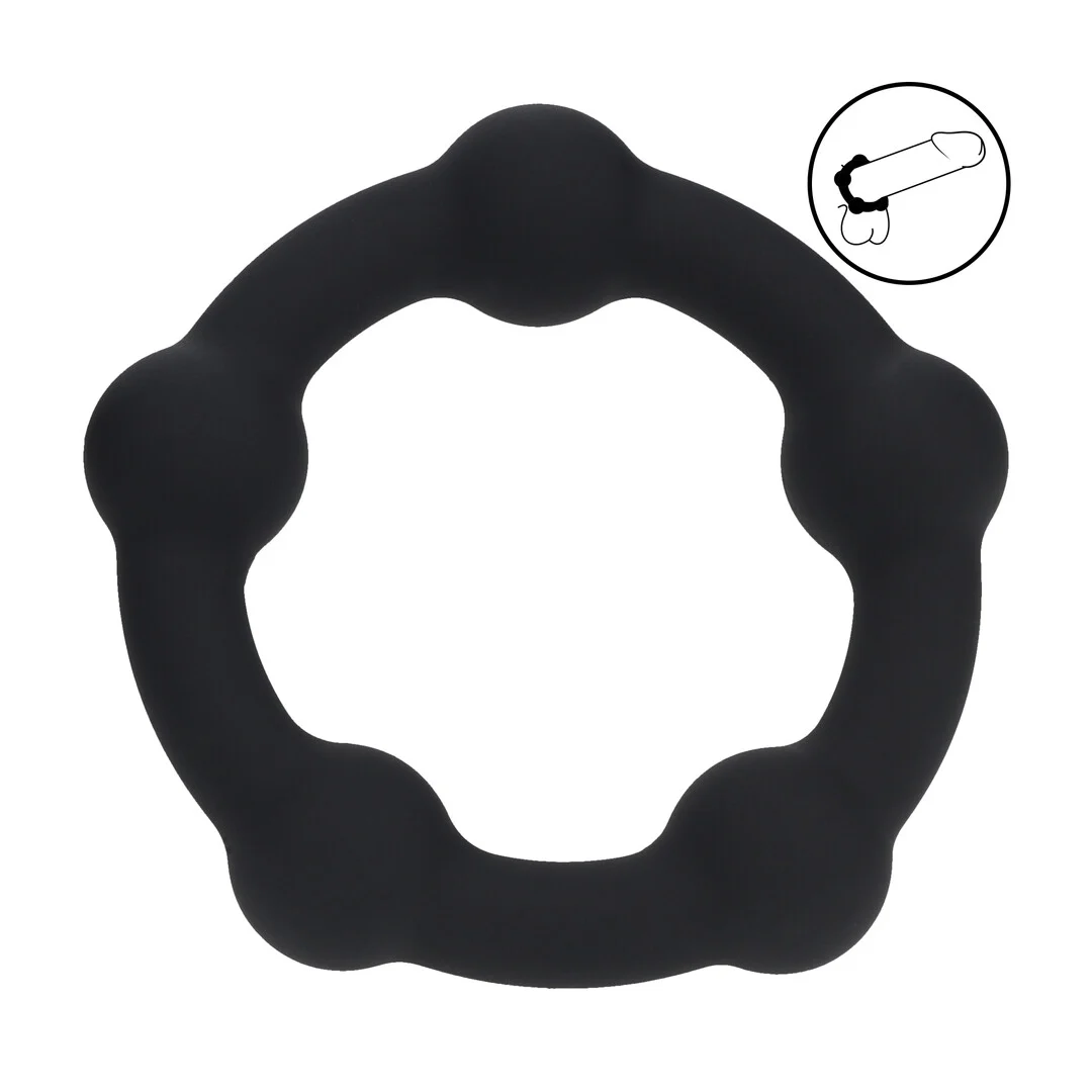 Levelz by Shots Cockring mit Perlen – Bild 5