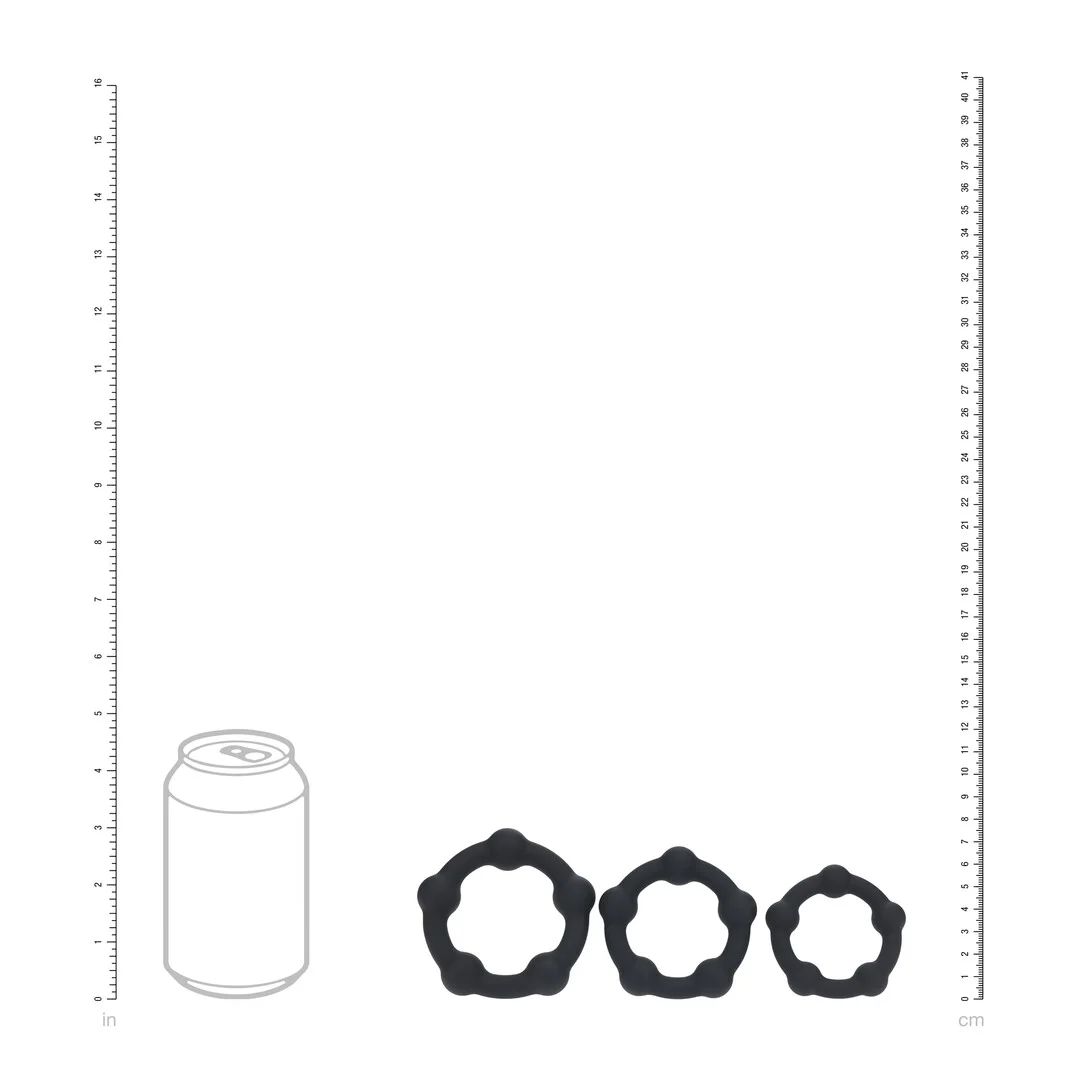 Levelz Silikon Cockring Set – Bild 3