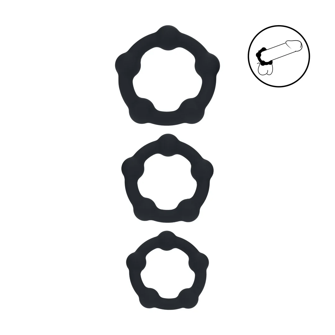 Levelz Silikon Cockring Set – Bild 5