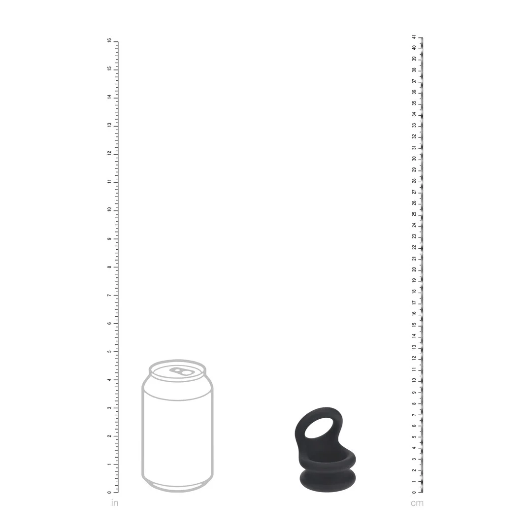 Doppelter Silikon Cockring von Levelz by Shots – Bild 6