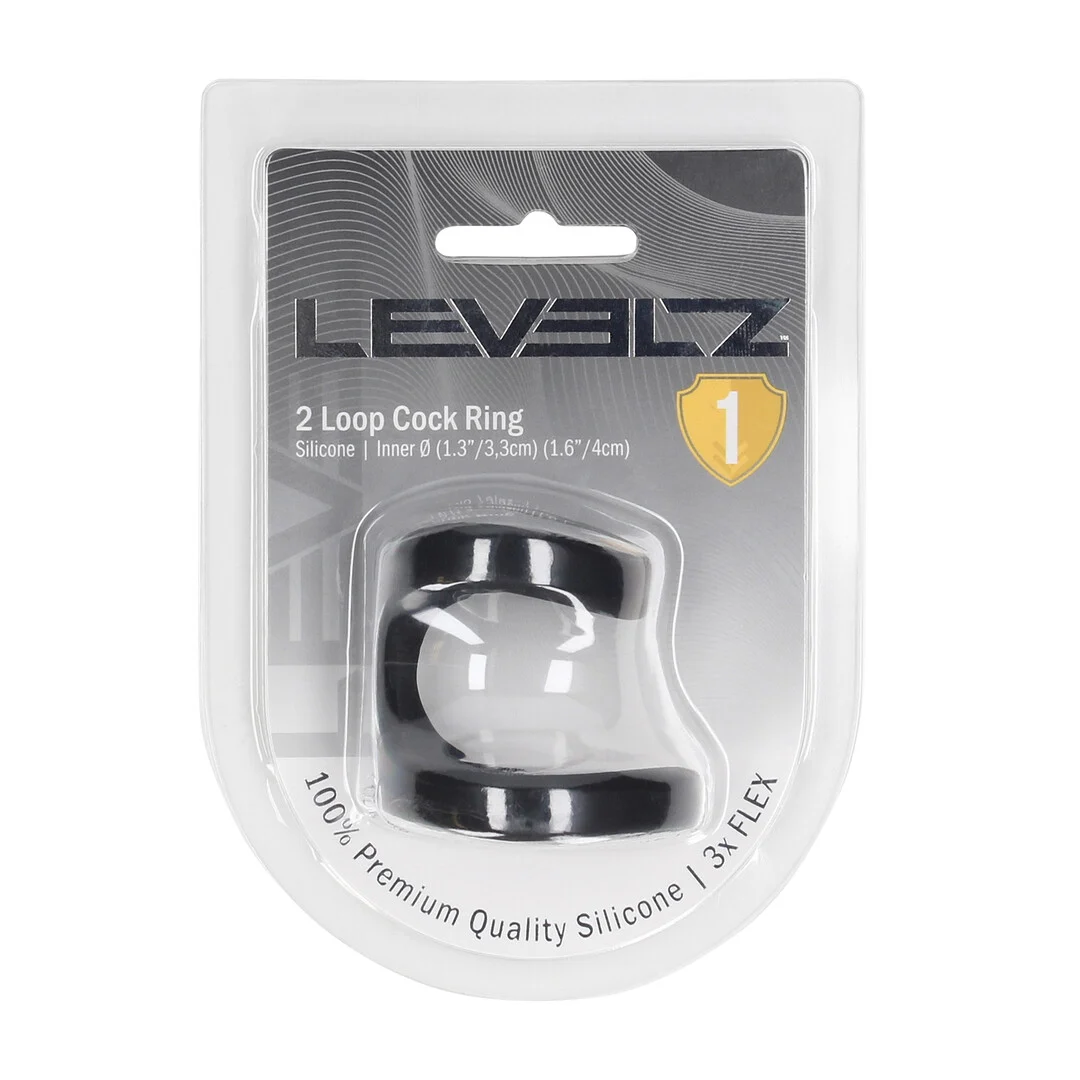 Levelz by Shots 2 Loop Silikon Cockring – Bild 1