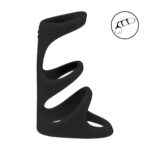 Levelz Silikon Cockring mit drei Schlaufen – Bild 6