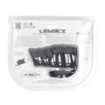 Levelz by Shots gerippte Silikon Penis Sleeve mit Vibration und Ballring, Schwarz – Bild 2