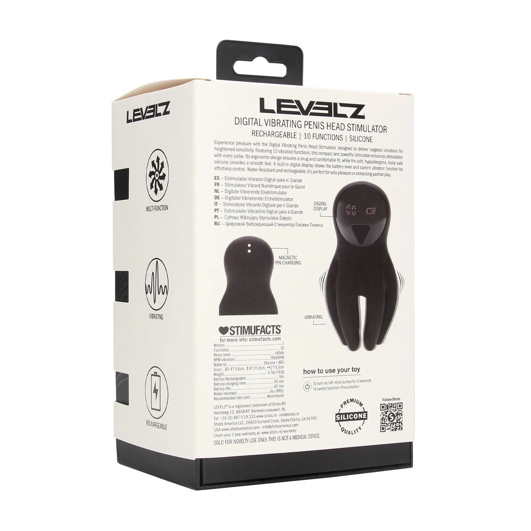 Levelz by Shots vibrierender Eichelstimulator mit Tentakeln – Bild 2