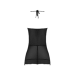 Schwarzes Chemise mit G String von Magic Silk – Bild 11