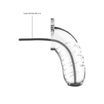 ManCage Model 16 Keuschheitskäfig mit Harnröhren Dehner – Bild 3