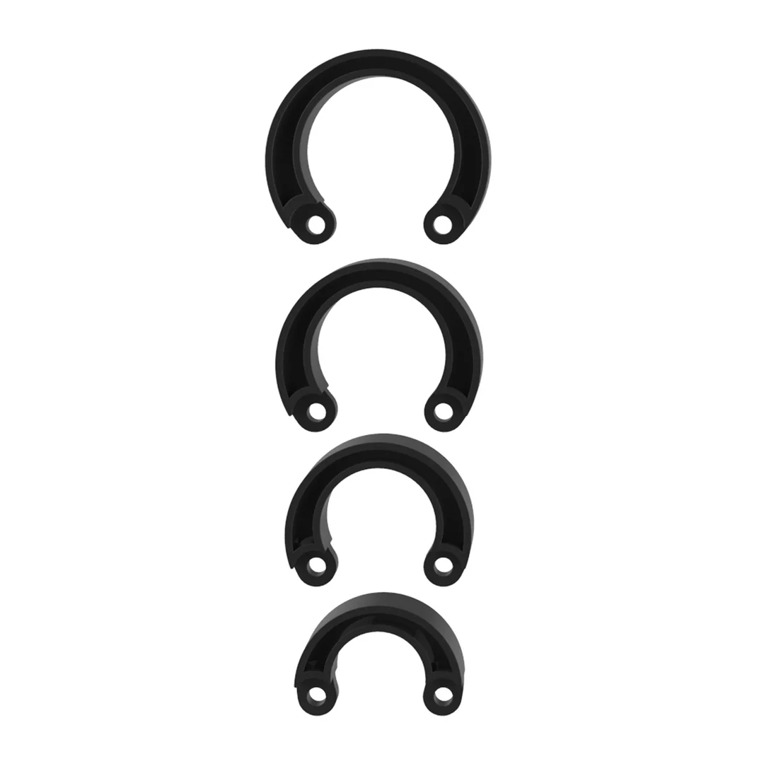 MCGRING001BLK Cockring Set mit verschiedenen Größen – Ersatzring Set – Bild 1