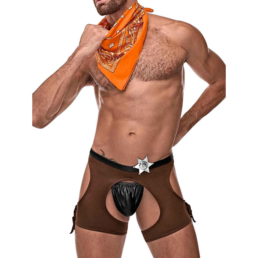 Robustes Cowboy Kostüm für verführerische Rollenspiele und markante Looks – Male Power – Bild 5