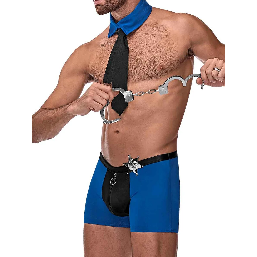 MPC006ROLX-5 Officer Kostüm für Rollenspiele mit markanten Details – Male Power – Bild 1