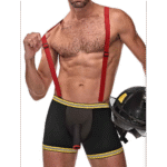Rollenspielkostüm und sexy Karnevalsoutfit aus Mesh – Male Power – Bild 8