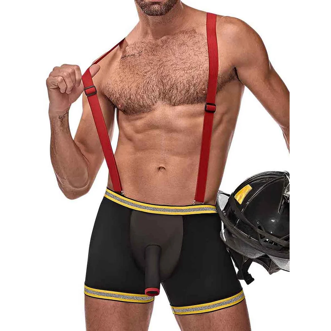 Rollenspielkostüm und sexy Karnevalsoutfit aus Mesh – Male Power – Bild 8