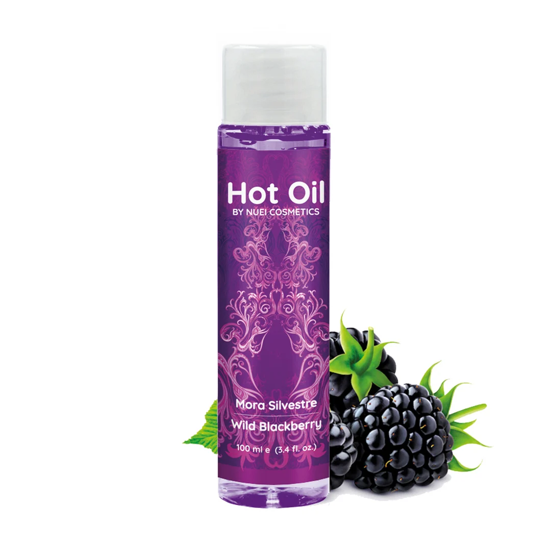 Nuei wärmendes Massagegel Wilde Brombeere – Bild 2