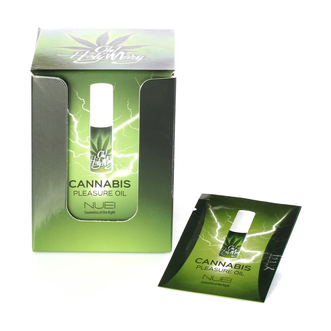 Erregungsöl mit Kribbeleffekt – OH! Holy Mary Cannabis Pleasure oil – Bild 1