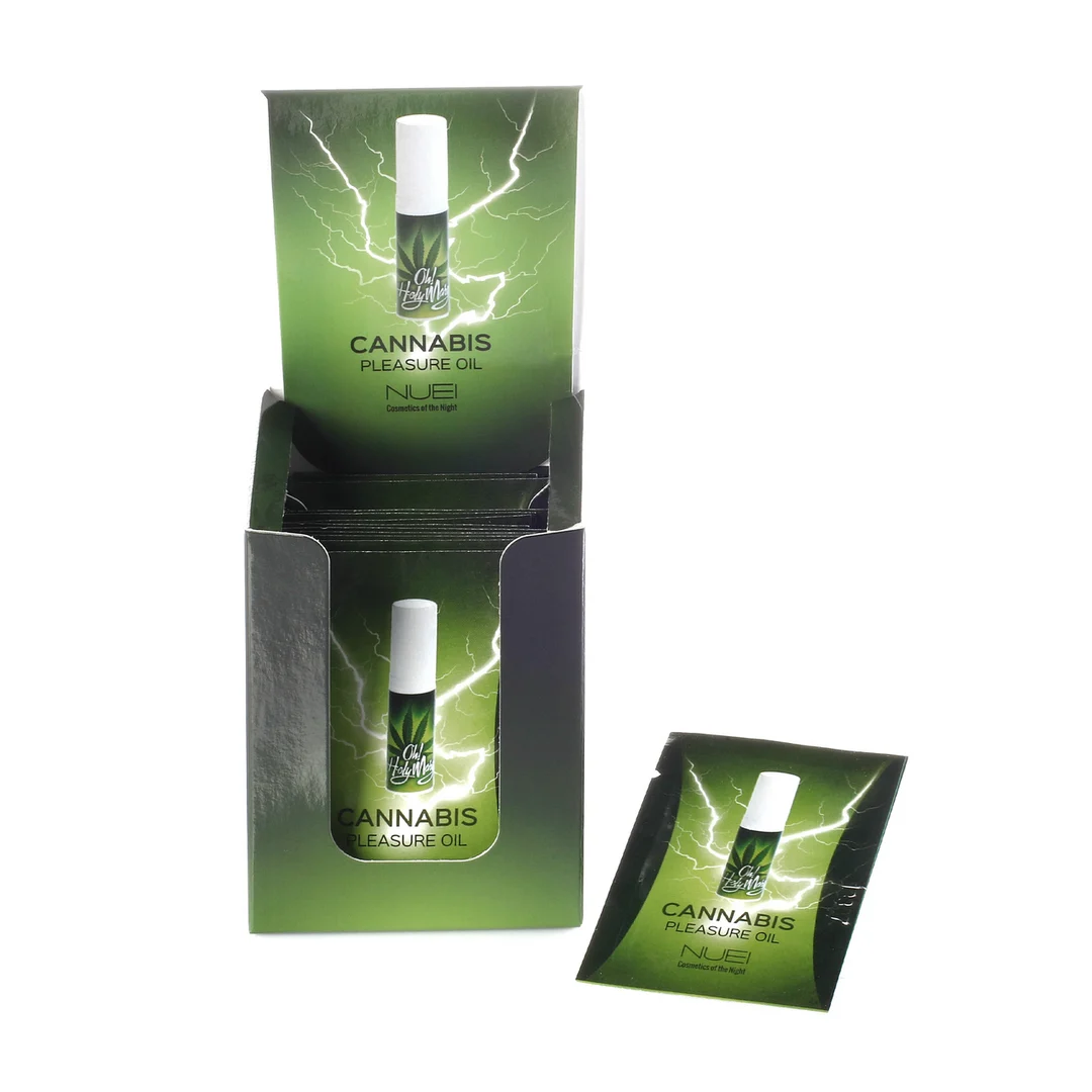 Erregungsöl mit Kribbeleffekt – OH! Holy Mary Cannabis Pleasure oil – Bild 2