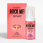 Nuei Rock Me! flüssiger Vibratorgel mit Erdbeere, 20 ml – Bild 3