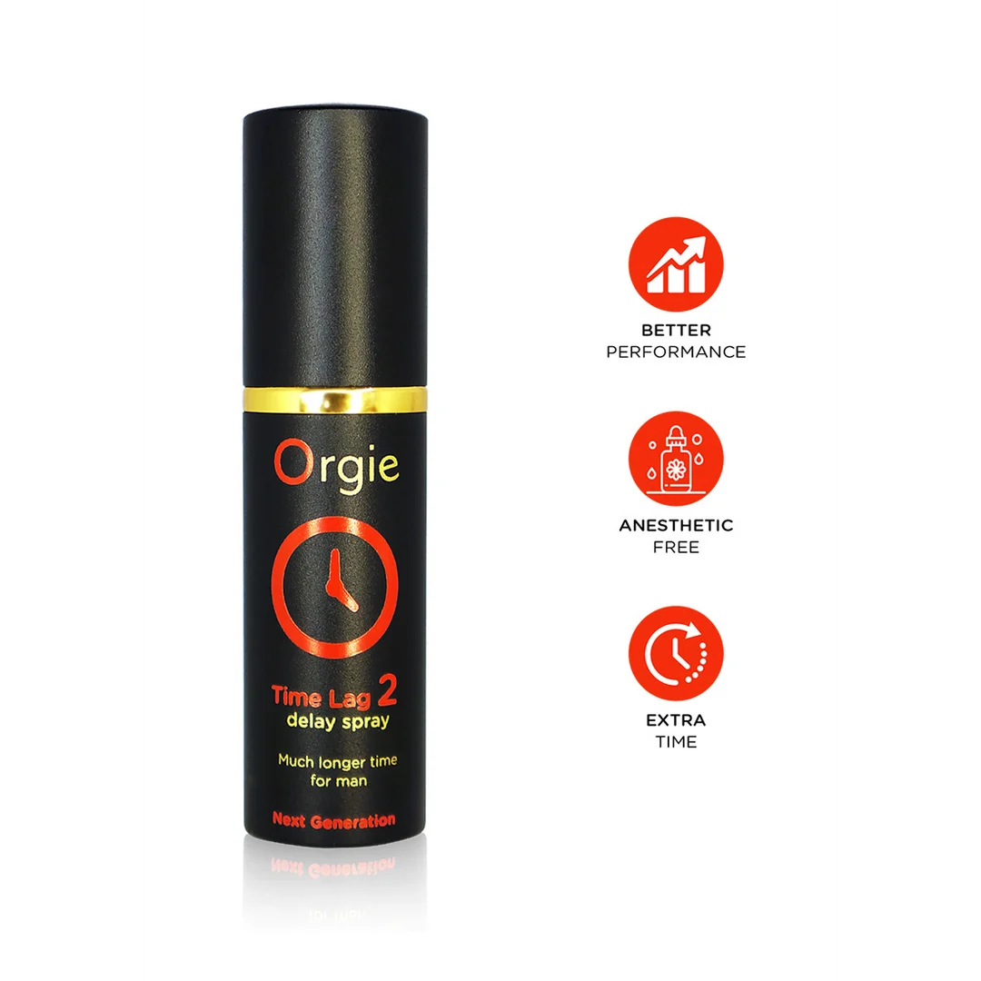 Orgie Time Lag 2 Verzögerungsspray, 10 ml – Bild 3