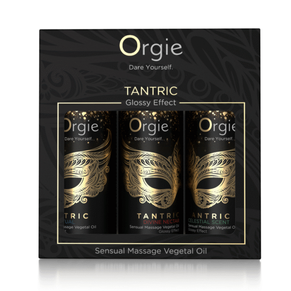 Orgie Tantric Massageöl Set im Miniformat