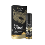 Orgie Dual Vibe! küssbares flüssiges Vibratorgel Pina Colada 15 ml
